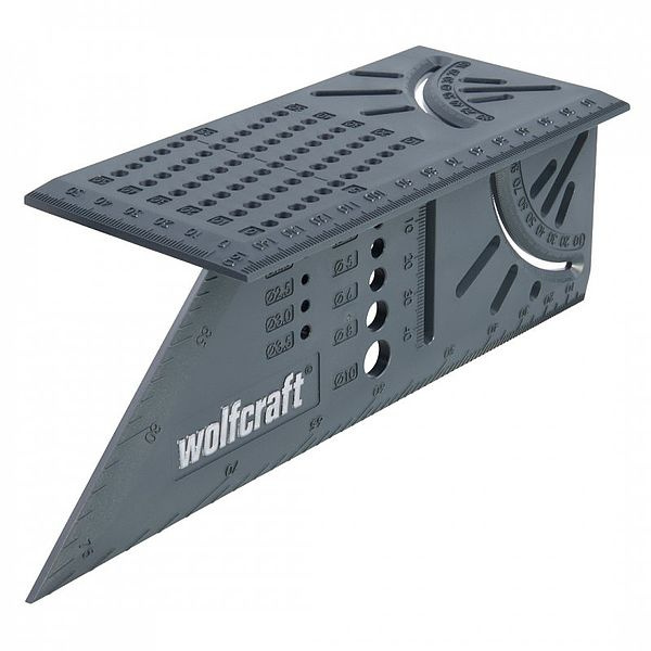Kątownik stolarski japoński 3D - Wolfcraft Kątownik stolarski japoński 3D - Wolfcraft